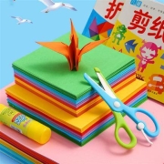 杏美 彩色手工剪纸 7cm*7cm*100张