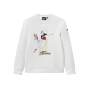 FILA 斐乐 F11W118201FWT 女子运动卫衣