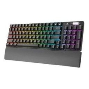 ROYAL KLUDGE RK96 96键 2.4G蓝牙 多模无线机械键盘 黑色 热插拔青轴 RGB