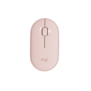 logitech 罗技 Pebble 2.4G蓝牙 双模无线鼠标 1000DPI 玫瑰粉