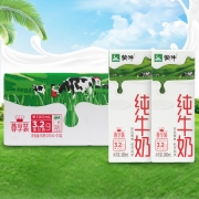 聚划算百亿补贴：MENGNIU 蒙牛 纯牛奶 200ml*24盒