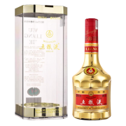 五粮液52度 金装五粮液 金色瓶 浓香型白酒 500mL*1瓶 单瓶装