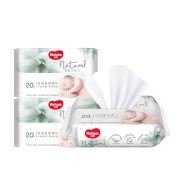 凑单品：HUGGIES 好奇 植物柔巾20抽*3包