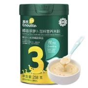 英氏 婴幼儿米粉 宝宝辅食高铁米糊3阶258g×2件+送儿童面40g