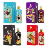 刘伶醉 多彩贵州 53度 酱香型白酒整箱装 熊猫壹号（500ml*4）