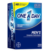 拜耳旗下 One A Day 男士21种复合维生素 100粒