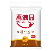 京东极速版：香满园 中筋面粉 家用小麦粉 5kg