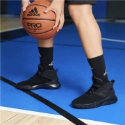 4日20点：adidas OWNTHEGAME男运动鞋EE9642 一号黑 45(280mm)