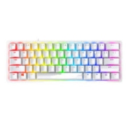 RAZER 雷蛇 猎魂光蛛 迷你版 61键 有线机械键盘 水银 雷蛇红轴（线性光轴） RGB