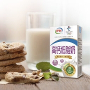 伊利 高钙低脂纯牛奶 250ml*16盒