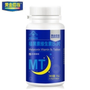 黄金搭档 褪黑素维生素B6片 60片 半小时快速入睡