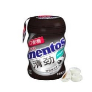 mentos 曼妥思 夹心无糖口香糖 特强薄荷味 56g*6件