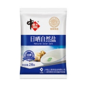 中盐 日晒自然盐 250g