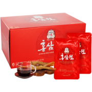 韩国进口 正官庄牌 高丽参6年根红参液 50ml*10包