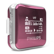 PHILIPS 飞利浦 SA2208 音频播放器 8G 红色（3.5mm单端）