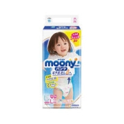 moony 畅透系列 拉拉裤 L44片 女宝宝