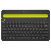 logitech 罗技 K480 79键 蓝牙无线薄膜键盘 黑色 无光
