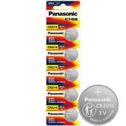 有券的上：Panasonic 松下 CR2016 纽扣电池 3V 75mAh 5粒装