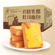 限地区，京东极速版：谷物主义 岩烧乳酪吐司300g  面包点心