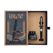 PILOT 百乐 钢笔 FP-78G 黑色 F尖 礼盒装