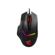 MSI 微星 GM20 有线鼠标 12400DPI RGB 黑色