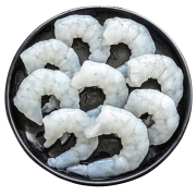 PLUS会员：渔游记 青岛特产 大虾仁 毛重500g*3件