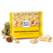 德国进口！Ritter SPORT 瑞特斯波德 全榛子白巧克力 100g