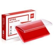 得力工具 deli 得力 9864 印台 红色