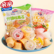 拍5件！亲亲什锦水果布丁果冻360g