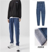 美特斯邦威 牛仔裤 牛仔中蓝 27