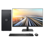 DELL 戴尔 灵越3891 办公电脑 家用台式机电脑主机(i5 11400F 16G 512G 2G独显 三年上门 )27英寸整机