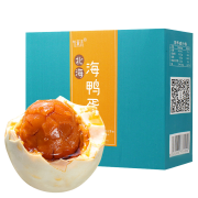PLUS会员：竹燕青 咸鸭蛋礼盒 55g*20枚