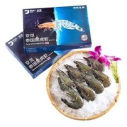 京东生鲜 活冻黑虎虾 400g