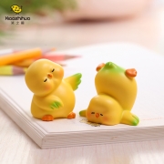 笑之画   小黄鸡摆件  迷你卡通公仔