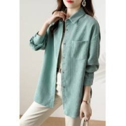 JEANSWEST 真维斯 女士灯芯绒衬衫 JY-14-231125