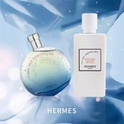 HERMèS 爱马仕 礼盒暗影星光浓香水100ml+身体乳80ml