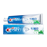 拍2件 PLUS会员：佳洁士牙膏美白3D炫白劲爽清新牙膏180g 防蛀 含氟牙膏淡黄 清新口气（新老包装,随机发货）