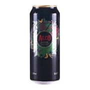 ALCO 阿尔寇（ALCO） 黑啤酒欧洲原装进口阿尔寇大麦黑啤500ml*24罐整箱进口啤酒 4月到期