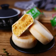 千丝 绿豆饼400g 早餐面包 老式糕点