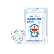 超亚 一次性医用外科口罩 100只 哆啦A梦