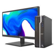 acer 宏碁 商祺SQX4270 560N 商用办公台式电脑整机 家用电脑（十代i3-10105 8G 512GSSD wifi ）19.5英寸