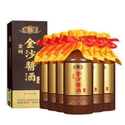 PLUS会员：JINSHA 金沙 酱酒 六星 53%vol 酱香型白酒 500ml*6瓶 整箱装