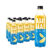 可口可乐 碳酸饮料 小宇宙AHHA 柚子海盐气泡水480mlx12瓶