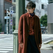 7日10点：ME&CITY  男式大衣  毛呢外套  90%绵羊毛   539M203499C424