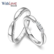 WithLove 男士18K金钻石戒指 WR10019C