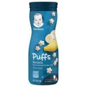 Gerber 嘉宝 宝宝零食星星米饼 香蕉味 42g*2件
