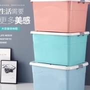 晒伊坊 收纳箱 40# 塑料整理箱 3个