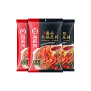 88VIP：海底捞 番茄火锅底料 200g*3袋*5件