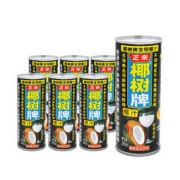 COCONUT PLAM 椰树 椰汁正宗椰树牌椰子汁饮料 六连罐245ml*6罐/组 植物蛋白饮料