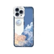LBQA iPhone系列 天空主题 透明天使眼手机壳